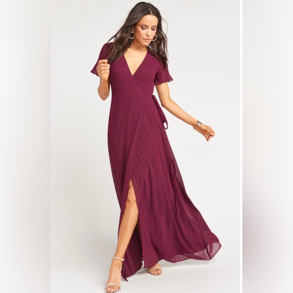Show Me Your Mumu “The Noelle” Wrap Maxi Dress